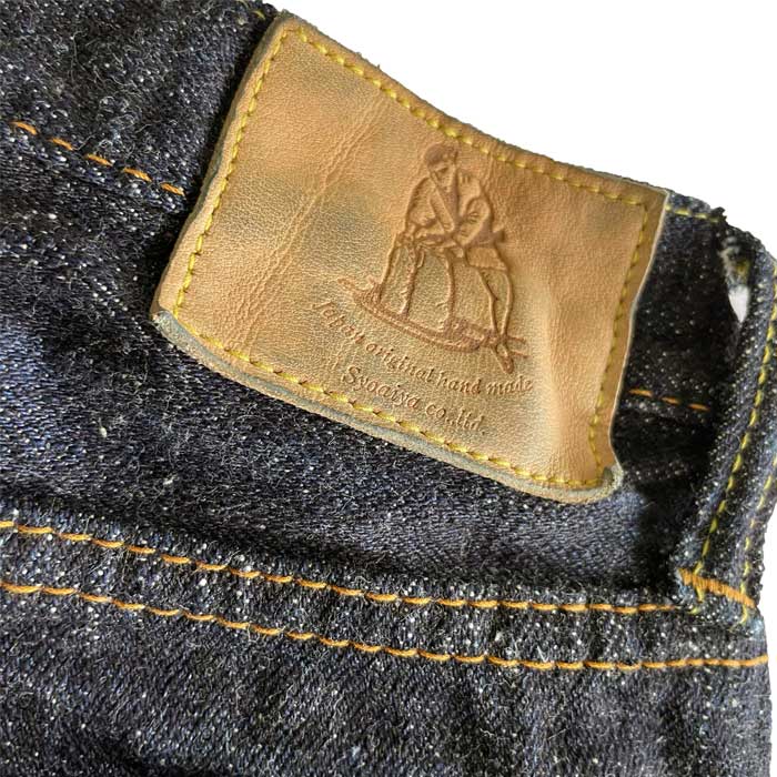 ピュアブルージャパン SLB-003 16.5oz. Slub Denim - REGULAR STRAIGHT - メンズ デニム レギュラー ストレート ジーンズ