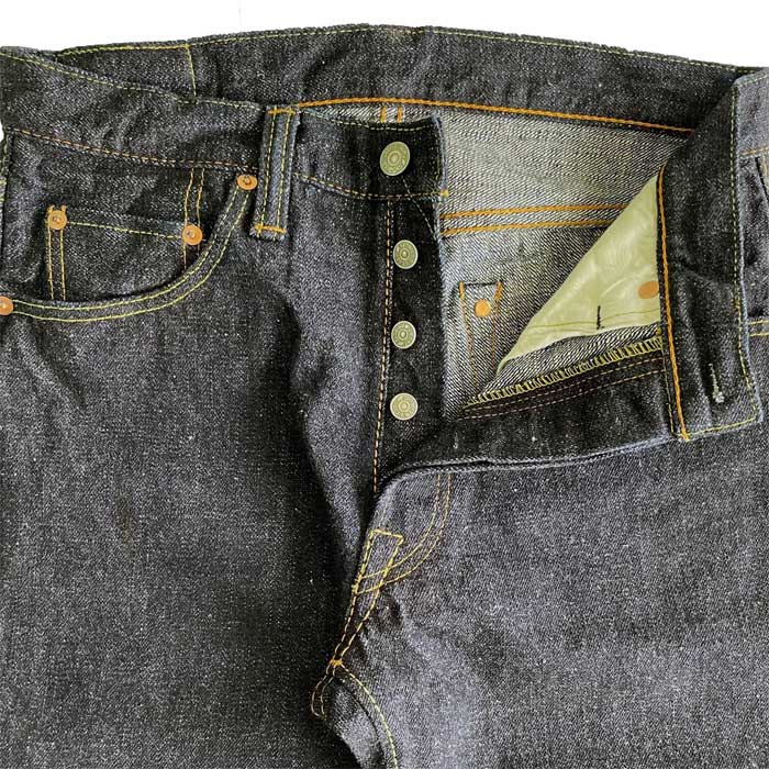 ピュアブルージャパン SLB-003 16.5oz. Slub Denim - REGULAR STRAIGHT - メンズ デニム レギュラー ストレート ジーンズ