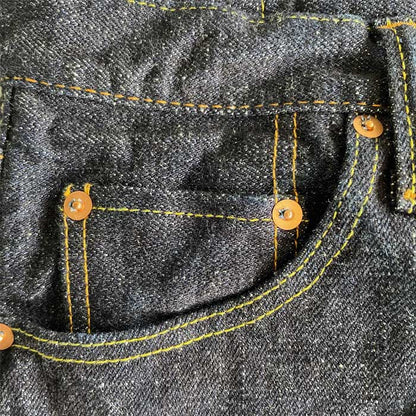 ピュアブルージャパン SLB-003 16.5oz. Slub Denim - REGULAR STRAIGHT - メンズ デニム レギュラー ストレート ジーンズ
