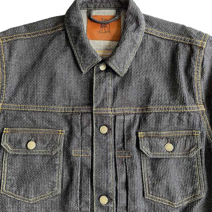 ピュアブルージャパン 6117-ID Sashiko Type 2 Jacket メンズ アウター 刺し子 デニムジャケット セカンド