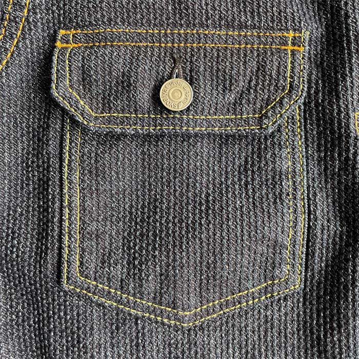 ピュアブルージャパン 6117-ID Sashiko Type 2 Jacket メンズ アウター 刺し子 デニムジャケット セカンド