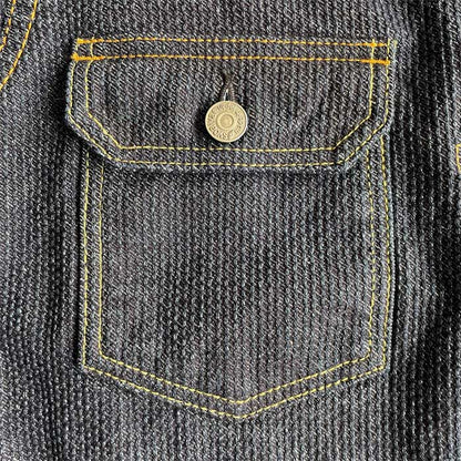ピュアブルージャパン 6117-ID Sashiko Type 2 Jacket メンズ アウター 刺し子 デニムジャケット セカンド