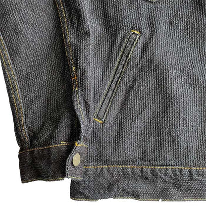 ピュアブルージャパン 6117-ID Sashiko Type 2 Jacket メンズ アウター 刺し子 デニムジャケット セカンド