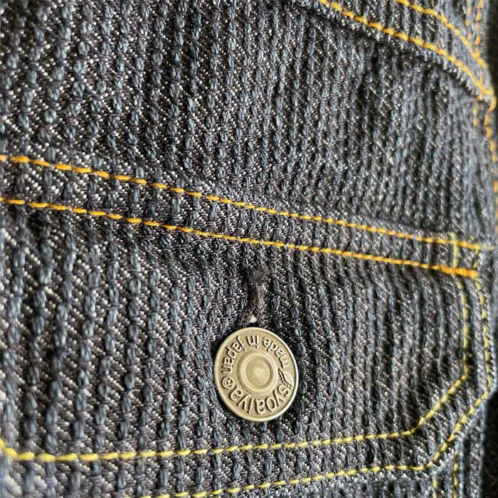 ピュアブルージャパン 6117-ID Sashiko Type 2 Jacket メンズ アウター 刺し子 デニムジャケット セカンド