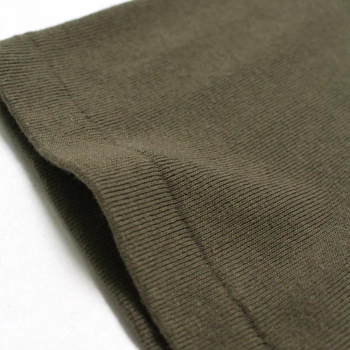 バウワウ BW251-BRSCA USMC BULLDOG RIBBED SS CS AGING WHITE × OLIVE AGING メンズ 半袖 プリント Tシャツ ラグラン
