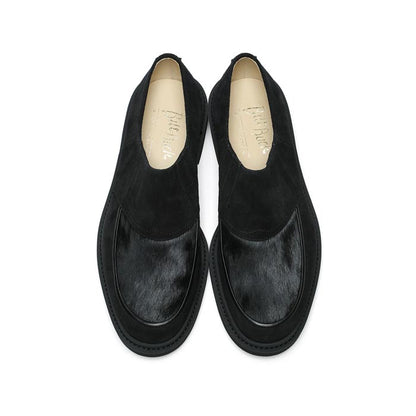 ビルトバック Lot.772 Horsehair Vamp Slip-On Shoes -Black- メンズ レザー シューズ スリッポン