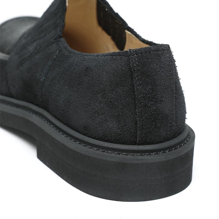 ビルトバック Lot.772 Horsehair Vamp Slip-On Shoes -Black- メンズ レザー シューズ スリッポン