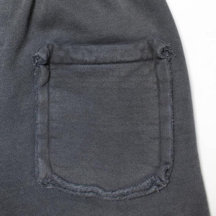 バウワウ BW241-GSSS GALAXY SYRUP SWEAT SHORTS ブラック エイジング メンズ フロッキープリント スウェット ショートパンツ