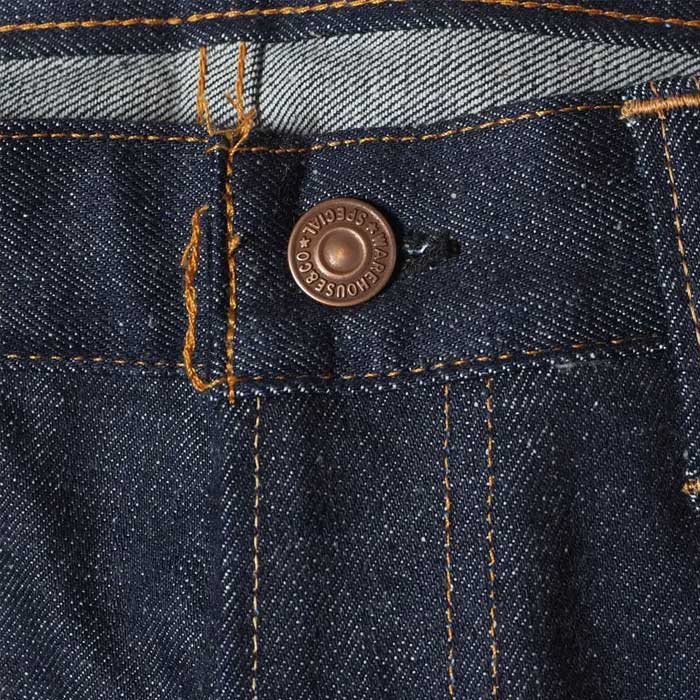 ウエアハウス WHPA-23SS007 Lot 1105(Late 1970's) ジッパーフライモデル ジーンズ デニム ノンウォッシュ メンズ