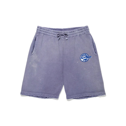 バウワウ BW251-WBCSS BOAT CLUB SWEAT SHORTS メンズ スウェット ショーツ EGGPLANT NAVY AGING