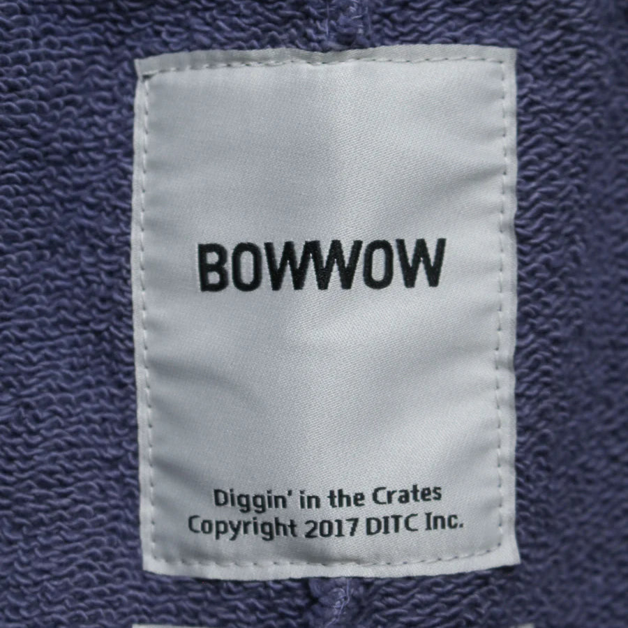 バウワウ BW251-WBCSS BOAT CLUB SWEAT SHORTS メンズ スウェット ショーツ EGGPLANT NAVY AGING