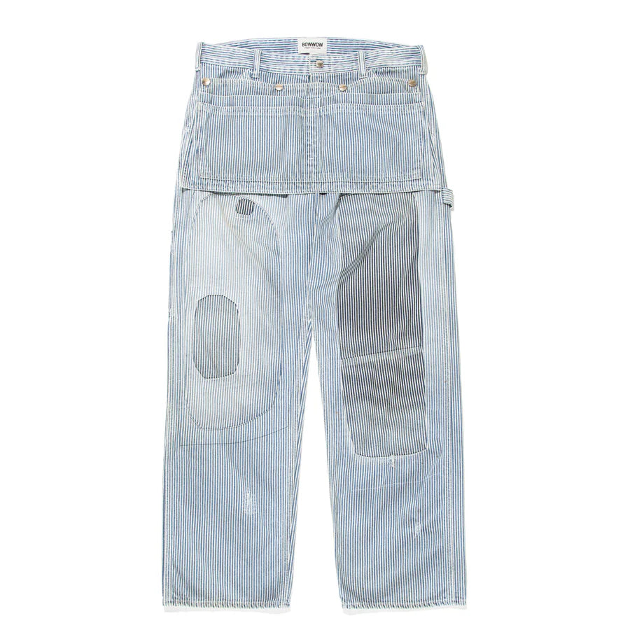 バウワウ BW251-HPPA HICKORY PAINTER PANTS with SEPARATE APRON メンズ ヒッコリー ペインター パンツ