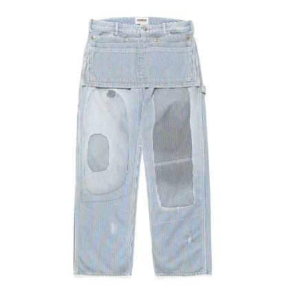 バウワウ BW251-HPPA HICKORY PAINTER PANTS with SEPARATE APRON メンズ ヒッコリー ペインター パンツ