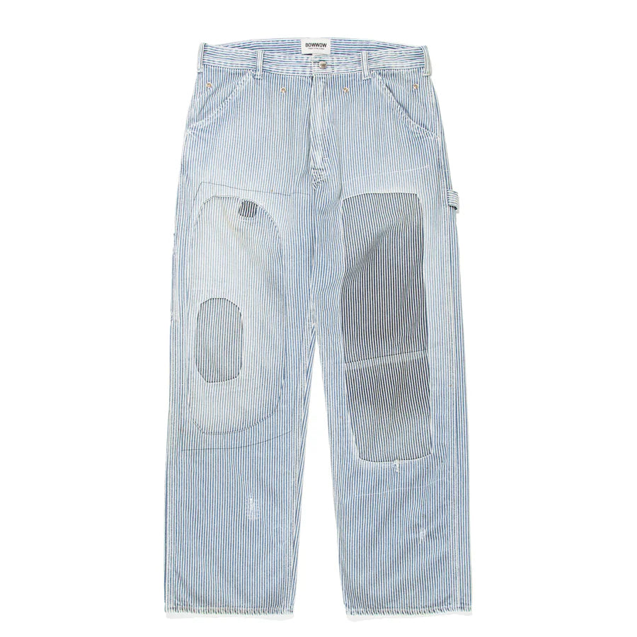 バウワウ BW251-HPPA HICKORY PAINTER PANTS with SEPARATE APRON メンズ ヒッコリー ペインター パンツ