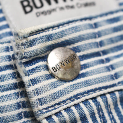 バウワウ BW251-HPPA HICKORY PAINTER PANTS with SEPARATE APRON メンズ ヒッコリー ペインター パンツ