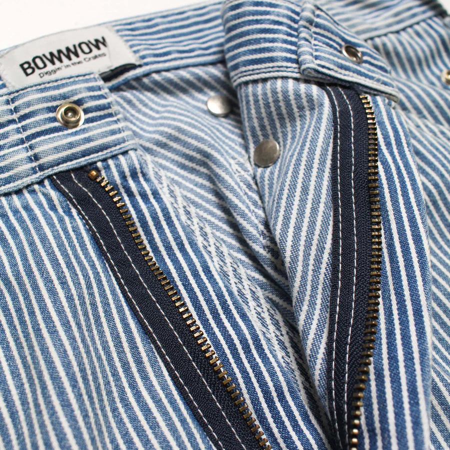 バウワウ BW251-HPPA HICKORY PAINTER PANTS with SEPARATE APRON メンズ ヒッコリー ペインター パンツ