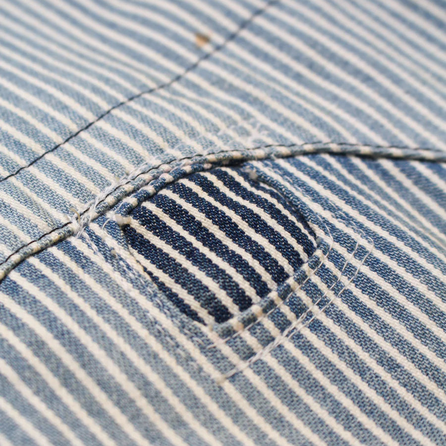 バウワウ BW251-HPPA HICKORY PAINTER PANTS with SEPARATE APRON メンズ ヒッコリー ペインター パンツ