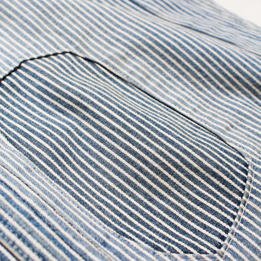 バウワウ BW251-HPPA HICKORY PAINTER PANTS with SEPARATE APRON メンズ ヒッコリー ペインター パンツ