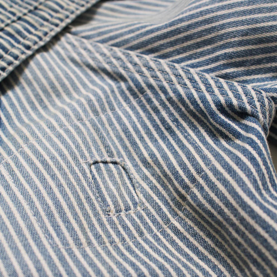 バウワウ BW251-HPPA HICKORY PAINTER PANTS with SEPARATE APRON メンズ ヒッコリー ペインター パンツ