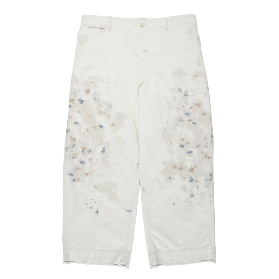 バウワウ BW251-SWT STAINED WORK TROUSERS メンズ トラウザース チノパン O.BEIGE AGING