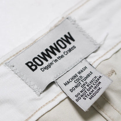 バウワウ BW251-SWT STAINED WORK TROUSERS メンズ トラウザース チノパン O.BEIGE AGING