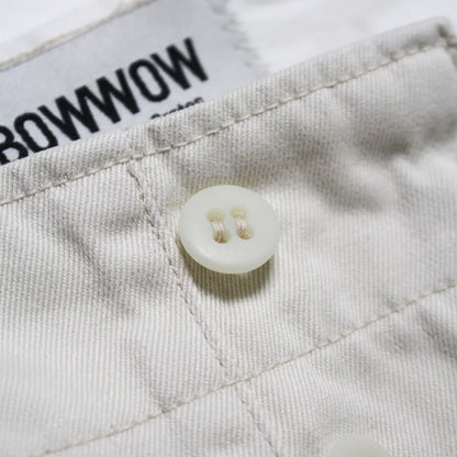 バウワウ BW251-SWT STAINED WORK TROUSERS メンズ トラウザース チノパン O.BEIGE AGING