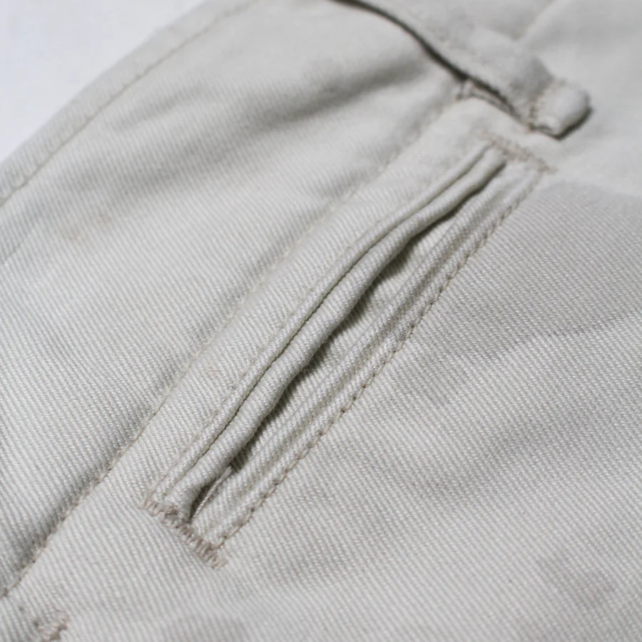 バウワウ BW251-SWT STAINED WORK TROUSERS メンズ トラウザース チノパン O.BEIGE AGING