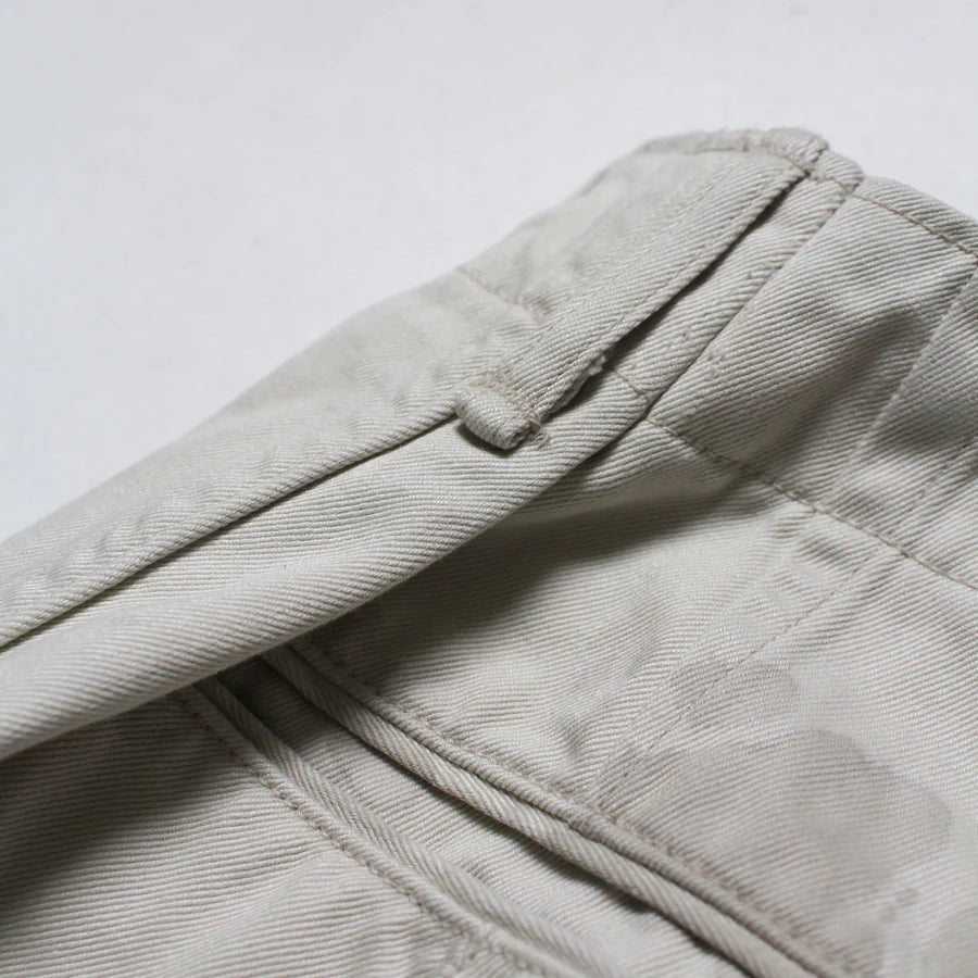 バウワウ BW251-SWT STAINED WORK TROUSERS メンズ トラウザース チノパン O.BEIGE AGING