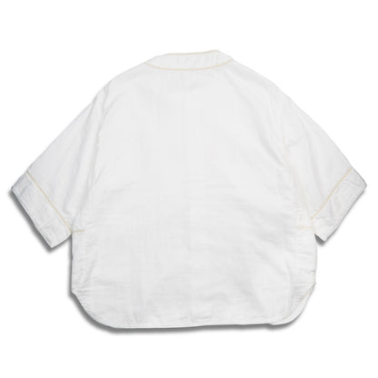 ポータークラシック PC-056-2126 SUVIN GOLD GAUZE BASEBALL SHIRT CUSTOM (CLASSIC RED) スビンゴールドガーゼベースボールシャツ（クラシックレッド）ホワイト