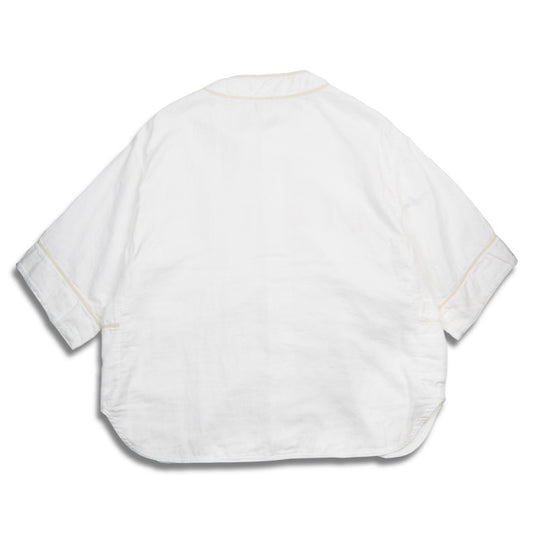 ポータークラシック PC-056-2126 SUVIN GOLD GAUZE BASEBALL SHIRT CUSTOM (CLASSIC RED) スビンゴールドガーゼベースボールシャツ（クラシックレッド）ホワイト