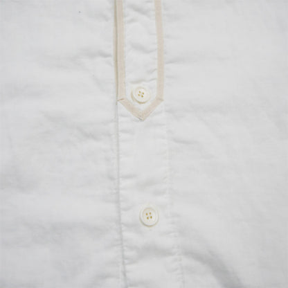 ポータークラシック PC-056-2126 SUVIN GOLD GAUZE BASEBALL SHIRT CUSTOM (CLASSIC RED) スビンゴールドガーゼベースボールシャツ（クラシックレッド）ホワイト