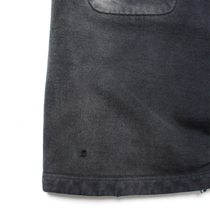 バウワウ BW231-BMSS 【COLLABORATION】BATMAN SWEAT SHORTS コラボ バットマン ブラックスウェットショーツ BLACK AGEING