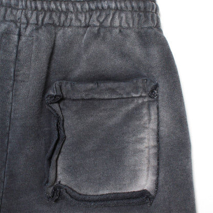 バウワウ BW231-BMSS 【COLLABORATION】BATMAN SWEAT SHORTS コラボ バットマン ブラックスウェットショーツ BLACK AGEING