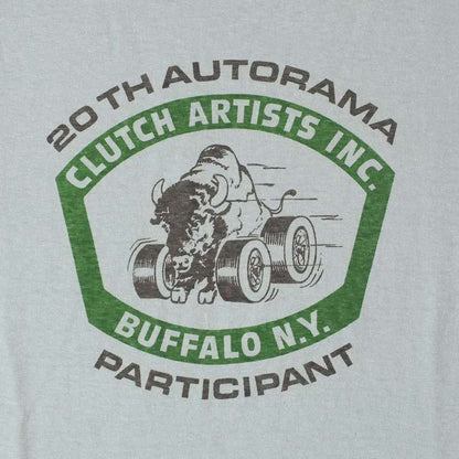 ウエアハウス WHTS-25SS008 Lot 4064 CLUTCH ARTISTS サックス メンズ プリント Tシャツ