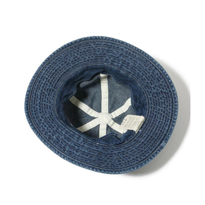 バズリクソンズ Lot No. BR02850 HAT, WORKING, DENIM VINTAGE WASHED STENCIL 429H ハードウォッシュ メンズ デニム ハット