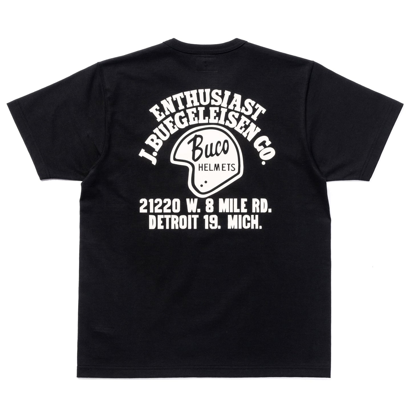 BUCO TEE / ENTHUSIAST:BLACK