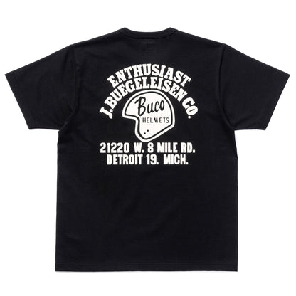 BUCO TEE / ENTHUSIAST:BLACK