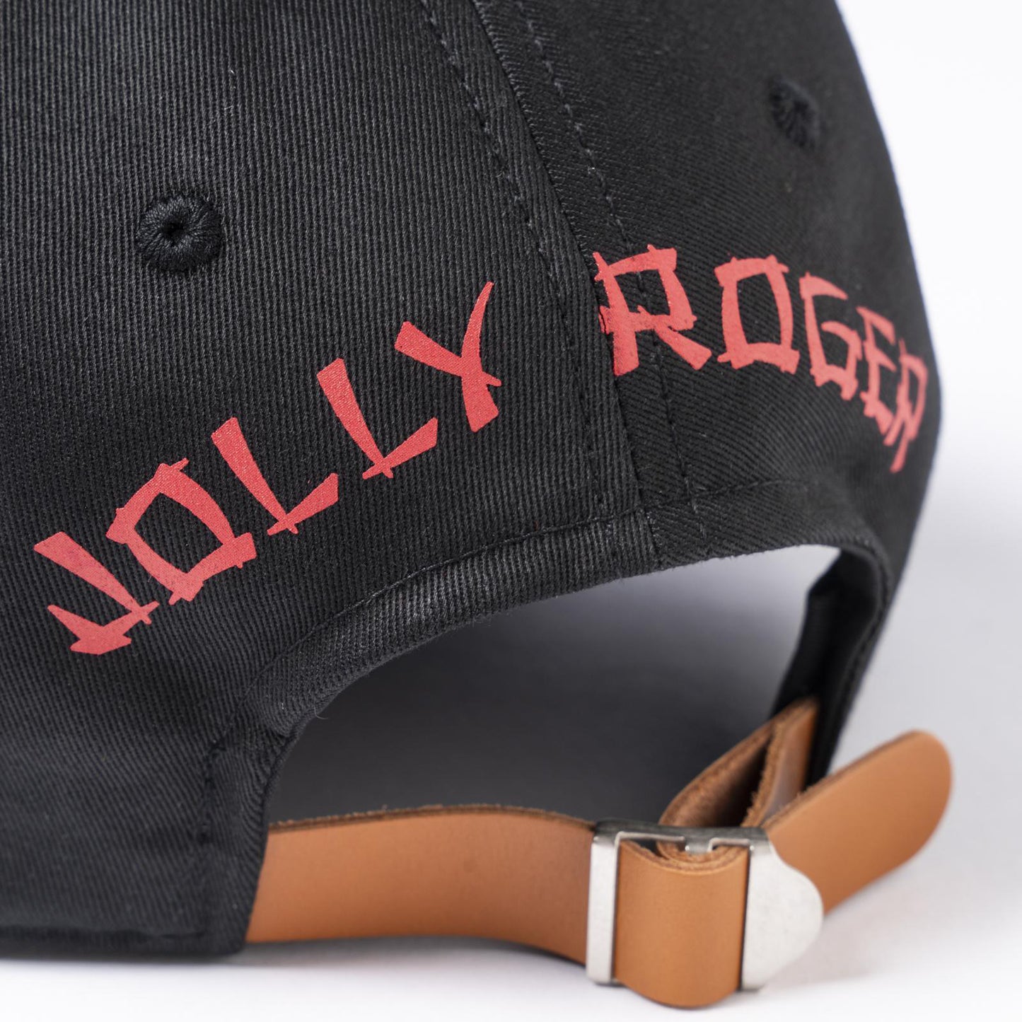 BASEBALL CAP / JOLLY ROGER:BLACK