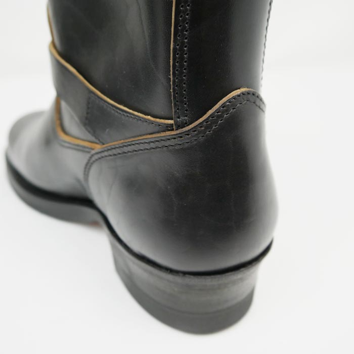 ビルトバック Lot.444-1 Engineer Boots Horsebutt ブラック メンズ エンジニアブーツ ホースバット ビブラムソール