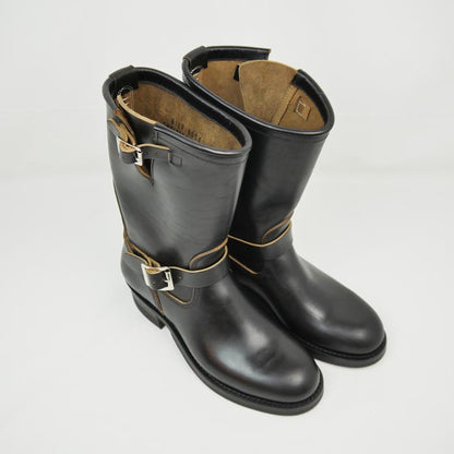 ビルトバック Lot.444-1 Engineer Boots Horsebutt ブラック メンズ エンジニアブーツ ホースバット ビブラムソール