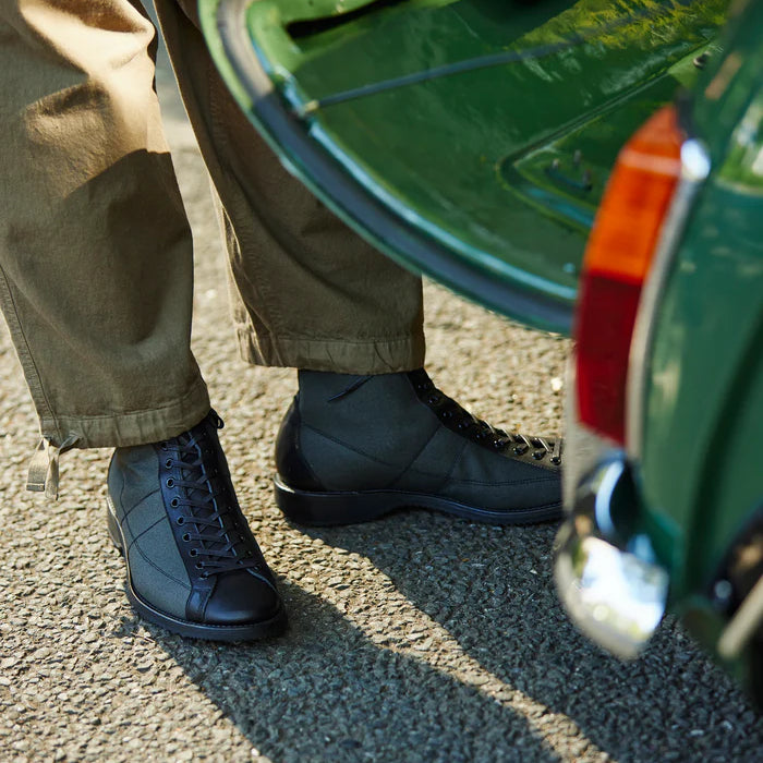 HENRY（ヘンリー）D.GREY CANVAS/VACHETTA BLK