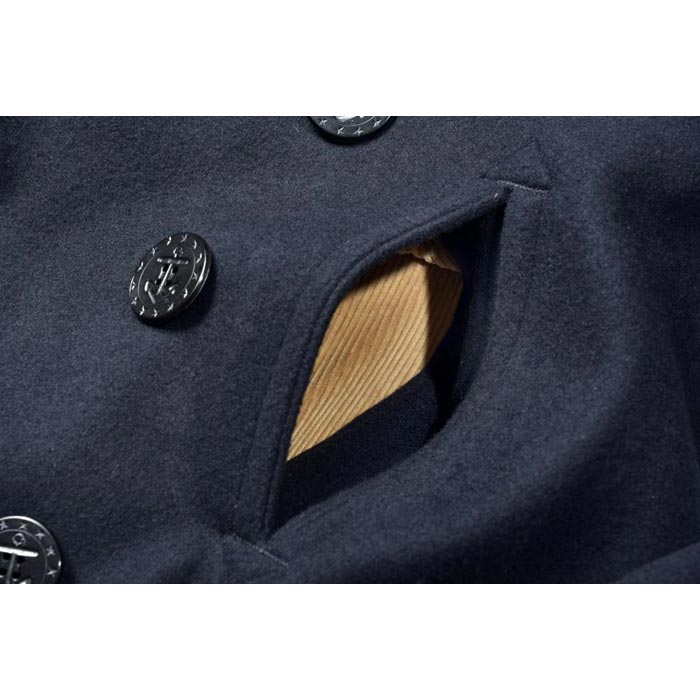 ザ リアルマッコイズ U.S. NAVY PEA COAT (WWII) ピーコート