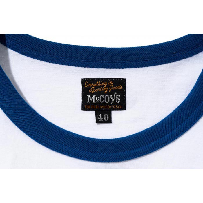 ザ リアルマッコイズ MC21006 MILITARY TEE / KEESLER A.F.B. WHITE/BLUE