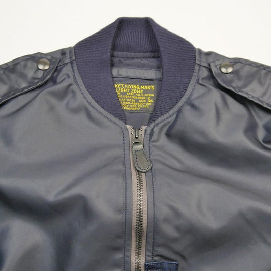 ザ リアルマッコイズ MJ23003 TYPE L-2A REAL McCOY MFG. CO. ネイビー メンズ アウター フライトジャケット ミリタリー