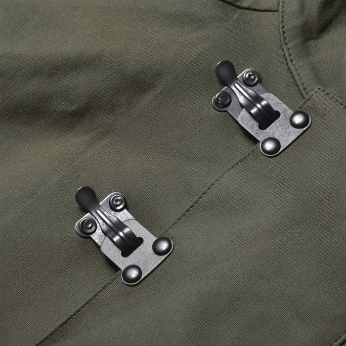 ザ リアルマッコイズ MJ22011 PARKA, WET WEATHER UNIFORM ウェットウェザー パーカ カーキ メンズ