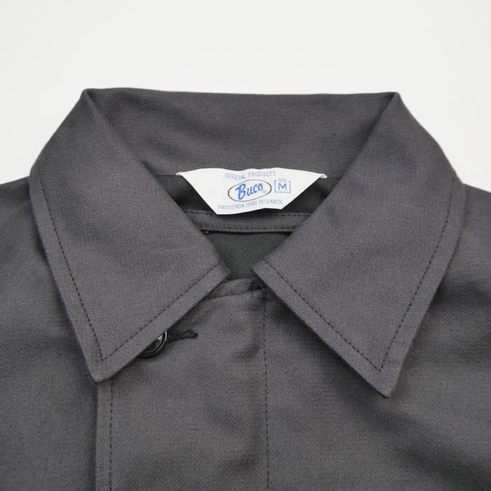 ブコ BJ23002 BUCO UTILITY JACKET / LOGO チャコール ブコ ユーティリティジャケット ロゴ バイカー モーターサイクル
