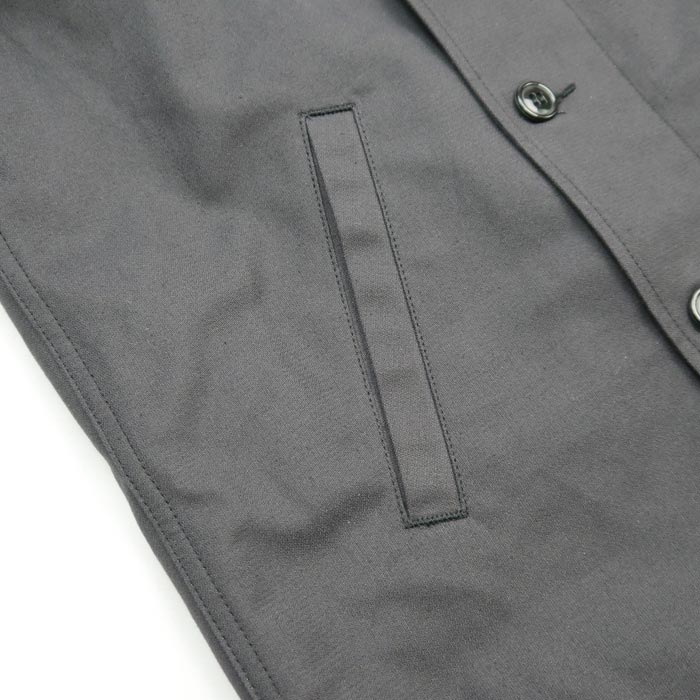ブコ BJ23002 BUCO UTILITY JACKET / LOGO チャコール ブコ ユーティリティジャケット ロゴ バイカー モーターサイクル