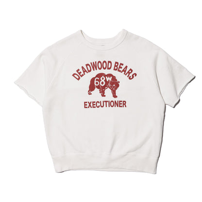 コリンボハンティンググッズ ZZ-0402 Lagergeld Cut-off Sweat Shirt =DEADWOOD BEARS= -ﾃﾞｯﾄﾞｳｯﾄﾞﾍﾞｱｰ ホワイト