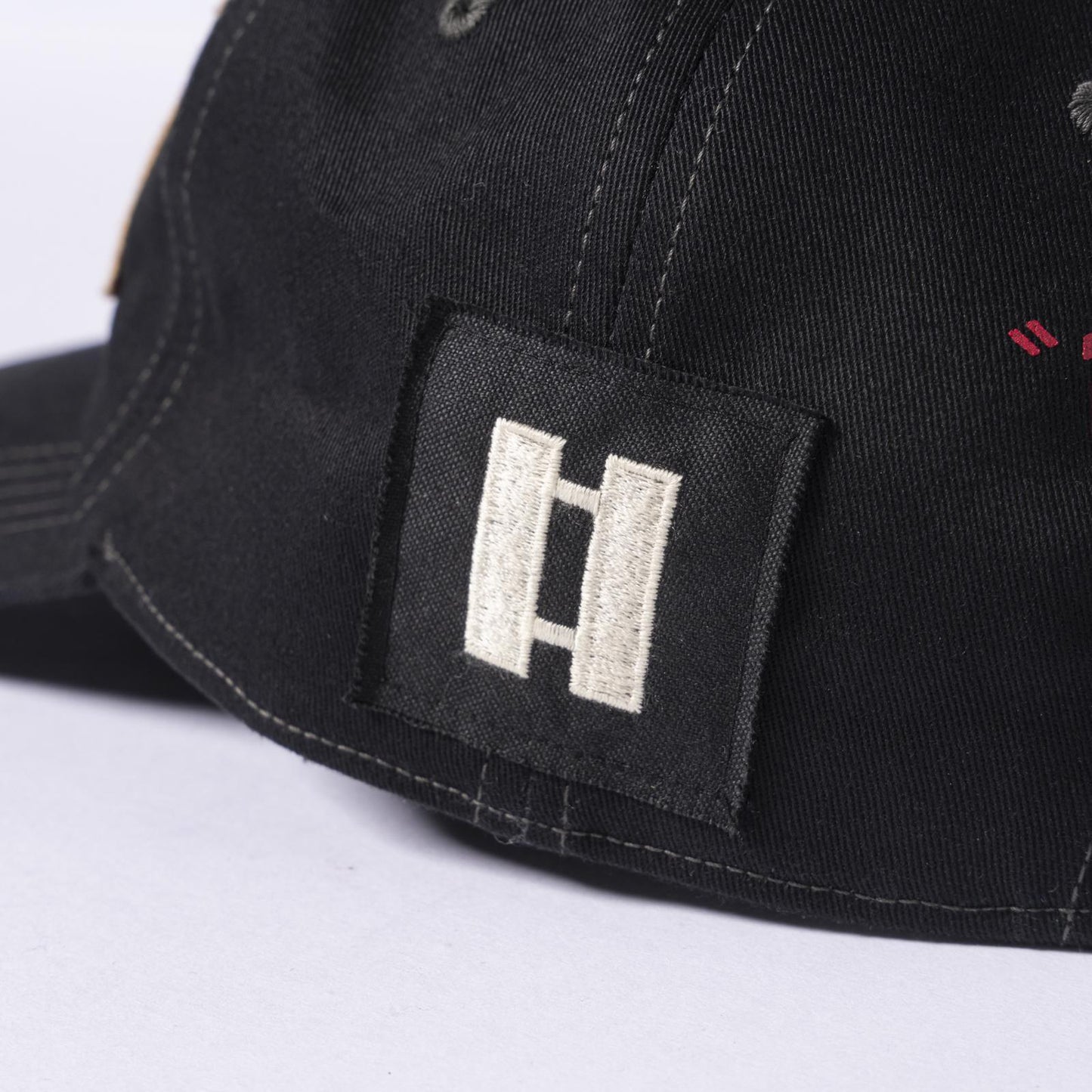 ザ リアルマッコイズ MA24018 BASEBALL CAP / FOURTH BUT FIRST ブラック
