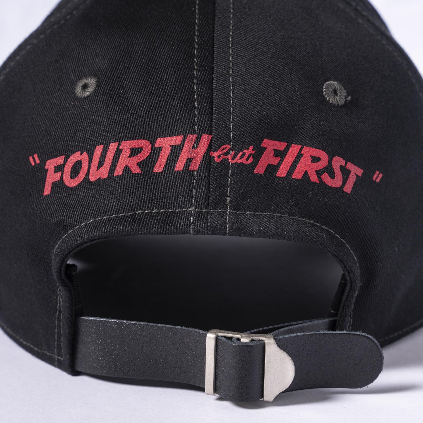 ザ リアルマッコイズ MA24018 BASEBALL CAP / FOURTH BUT FIRST ブラック